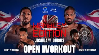 Anthony Joshua v Daniel Dubois Live Workout amp Fights [upl. by Nwotna]