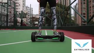 Extreme ALLTERRAIN OffRoad 85quot Hoverboard w Bluetooth Speaker Sky Walker [upl. by Monreal]