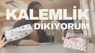 markamın ilk kalemliğini dikiyorum  kısa vlog 4 [upl. by Ocinemod814]