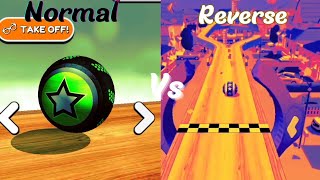 Going Balls Normal levels Vs Reverse Colored levels Android gameplay Walkthrough [upl. by Kilah]