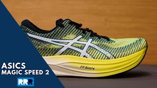 ASICS Magic Speed 2 Preview  Sigue siendo una alternativa exigente para entrenar rápido y competir [upl. by Ternan]