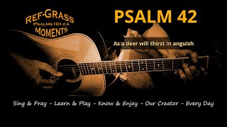 Psalm 42  Genevan 1551 Melody  Using a Guitar With a Midi Sequencer [upl. by Oderfigis265]