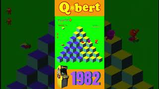 QBERT 1982qbert arcade arcadegame arcadeclassics retrogaming [upl. by Ysnap]