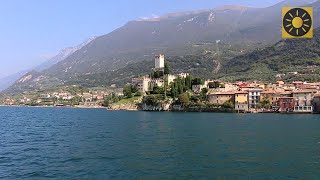 GARDASEE  Teil 2 quotMalcesine mit Scaligerburg Gardone Salo und Wasserfall Cascata Varonequot ITALIEN [upl. by Baynebridge914]