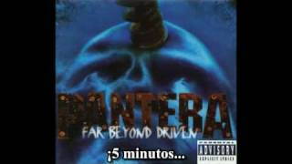 Pantera  5 Minutes Alone Sub Esp [upl. by Horan334]