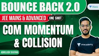 COM Momentum and Collision  One Shot  BounceBack20  JEE Physics  Abhilash Sharma [upl. by Paulsen670]