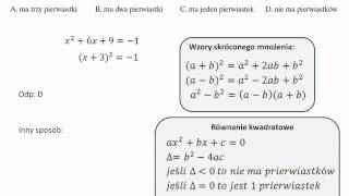 zadanie 9 Próbna matura z matematyki 24 listopad 2010 [upl. by Gagliano625]