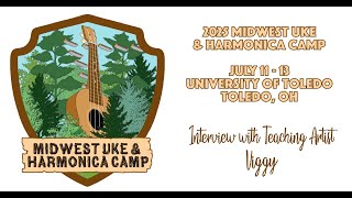 Interview with Viggy 2025 Midwest Uke amp Harmonica Camp teaching artist [upl. by Aramen]