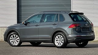 Volkswagen NEW Tiguan Life 2021 in 4K Delphin Grey 17inch Montana walk around amp detail Inside [upl. by Kevin]