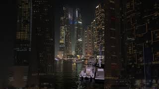 Dubai Marina evening [upl. by Earissed]