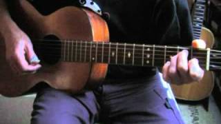 Blues in the Key of E Lesson  Acoustic Fingerpicking  44 Blues Part 12 [upl. by Lybis]