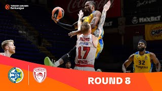 MaccabiOlympiacos  Round 8 Highlights  202324 Turkish Airlines EuroLeague [upl. by Yerrot]