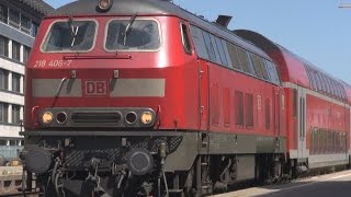 Züge Am Bodensee  Trains At Lake Constance [upl. by Etnuhs]