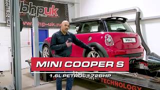 R56 MINI Cooper S 16 Turbo 172bhp ECU Remapping  Remap by BHP UK [upl. by Leuqram801]