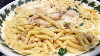 Easy Chicken Florentine Recipe  OrsaraRecipes [upl. by Nnaeed943]