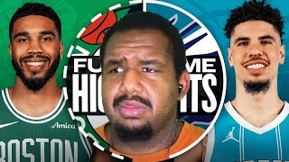 CELTICS at HORNETS HAS ME CONFUSED  FULL GAME HIGHLIGHTS REACTION [upl. by Aviv]