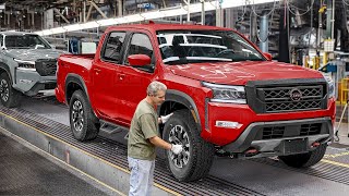 How They Produce the Massive New Nissan Frontier Inside Massive Factories [upl. by Aaberg]