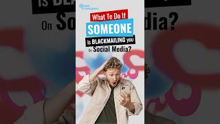 What To Do If Someone Is Blackmailing You On Social Media shorts blackmail socialmedia [upl. by Ebbarta]