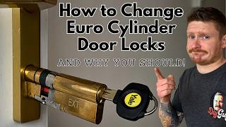 How to Change a Euro Cylinder Door Lock and How to Avoid Lock Snapping [upl. by Diarmit69]