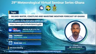 InlandWater Coastline and Maritime Weather Forecast of Ghana [upl. by Ingmar]