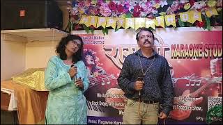 Kya Khoob Lagti Ho  Original Voice of Mukesh ji amp Lata ji  🌷🌹❤️ Duet sung by me amp Sharda Madam 👍👍 [upl. by Halfdan167]