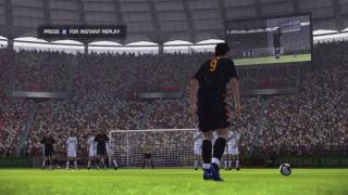 FIFA 09 Curled Free Kick Tutorial HD [upl. by Fezoj]