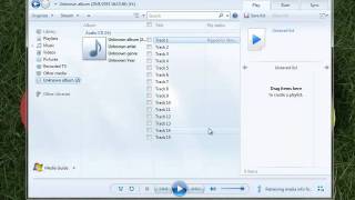 How to Rip Audio CD with Windows Media Player [upl. by Borchers451]