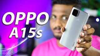 Oppo A15s Unboxing and Quick Review in Sinhala  4GB RAM  64GB ROM  SL Section [upl. by Gere]