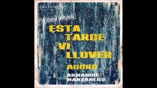 Esta tarde vi llover  KARAOKE ACV  estilo Jazz de Emilio Santiago [upl. by Malloy]