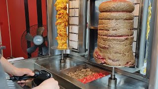 The best doner of Iranian kebab street food [upl. by Na]