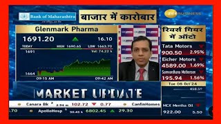 Glenmark Pharma share price today Glenmark Pharma share lastest news today [upl. by Hnahk]