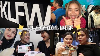 KL FASHION WEEK VLOG [upl. by Eniretac]