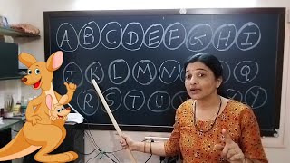 Teach the Alphabet  Preschool prep Video  A to Z Alfabets with picture  Preschool prep Video [upl. by Etnecniv]