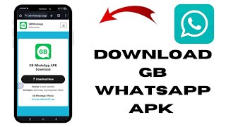 How to download GB WhatsApp APK latest version free 🔥 [upl. by Nagam]