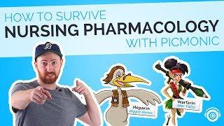 How to Survive Nursing Pharmacology with Picmonic [upl. by Bremen595]