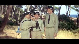 Le Gendarme de SaintTropez 1964  Partie de pétanque Louis de Funès [upl. by Landy]