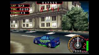 NFSU2 NISSAN SKYLINE R34 MAX RAN MOURI GBA PC GAMING DRIFT CAR COSPLAY GAMEPLAY [upl. by Suraved]