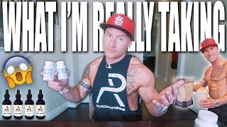 HOW I USE SARMS amp ALL THE SUPPLEMENTS I TAKE  Fat Loss amp Muscle Growth [upl. by Enrak]