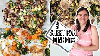 3 No Fuss Easy Sheet Pan Meals for Busy Nights [upl. by Catrina]