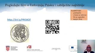 Latinski jezik 1 r SŠ klasična gimnazija početnici  Tarkvinije Prisko ind impf akt [upl. by Aihsemak]