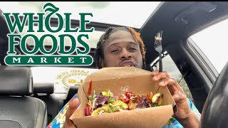 Whole Foods Salad Bar Food Review Mukbang [upl. by Dlabihcra]