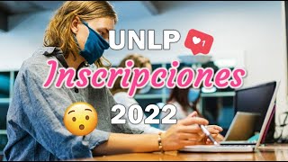 Inscripción UNLP 2022 Medicina y todas las carreras 💁🏻‍♀️ [upl. by Niobe]