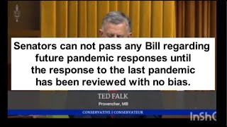 Bill C293 Ted Falk in 2022 [upl. by Eekcaj]