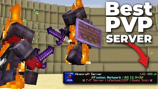 This Is The Best Minecraft PvP Server [upl. by Ryder]