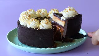 A Salted Caramel Peanut Cheesecake Worth Keeping to Yourself [upl. by Ahsiruam]