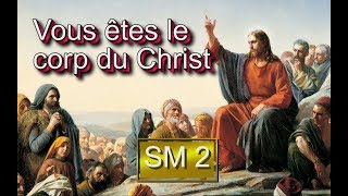 Je cherche le visage  Vous êtes le corps du Christ  Odette VERCRUYSSE  avec paroles  SM2  N°229 [upl. by Kerrison]