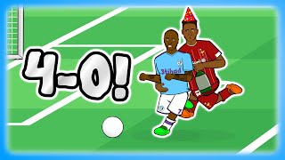 🍾MAN CITY THRASH LIVERPOOL🍾 40 Parody Goals and Drunk Highlights 2020 [upl. by Jeramie143]