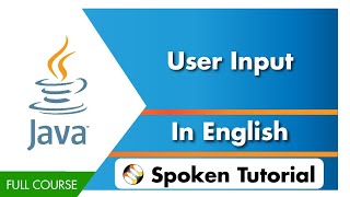 User Input  English [upl. by Weisman]