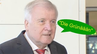 DIE GRÜNEN Horst Seehofer quotfrustriertquot REMIX – 2021 quotDie Grünääänquot [upl. by Horatius]