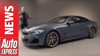 New BMW 8 Series revealed Can the big GT target the SClass Coupe AND the 911 [upl. by Paule202]